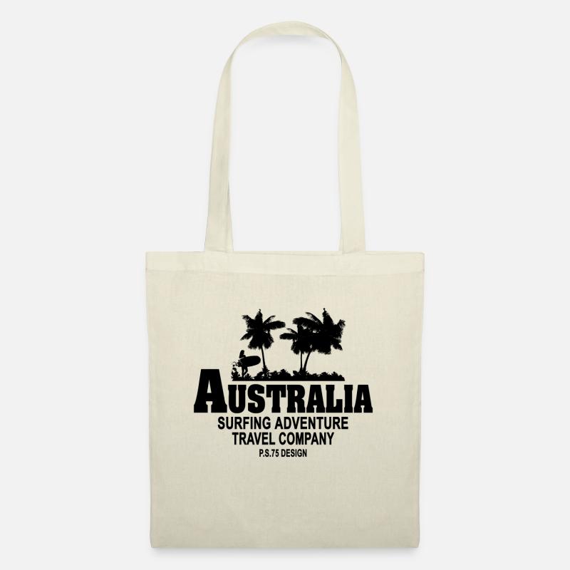 Australien - Surfen - Stoffbeutel - Natur