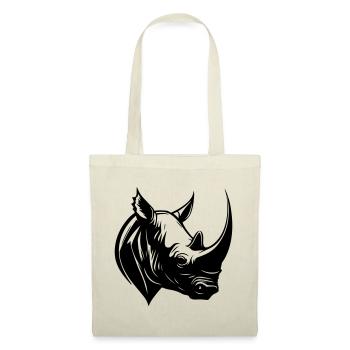 Rhinoceros Animal Head - Tote Bag - nature - Front