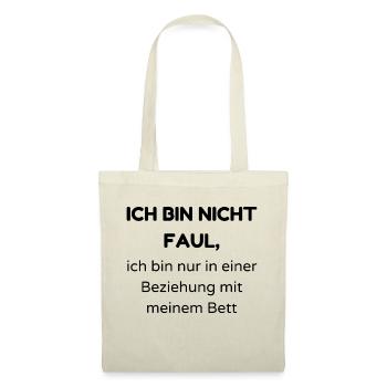 faul3 - Stoffbeutel - Natur - Vorne