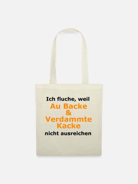 Ich fluche weil - Stoffbeutel - Natur