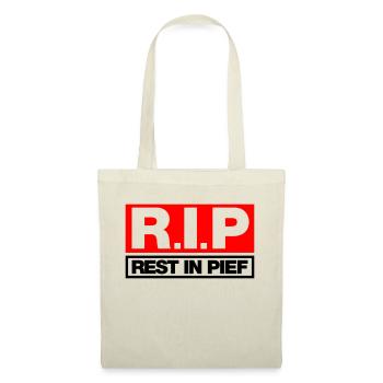 REPOS À PIEF (R.I.P.) - Sac en tissu - nature - Devant