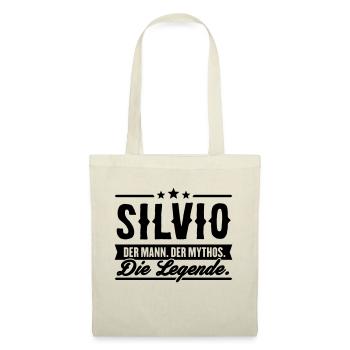 Man Myth Legend Silvio - Tote Bag - nature - Front