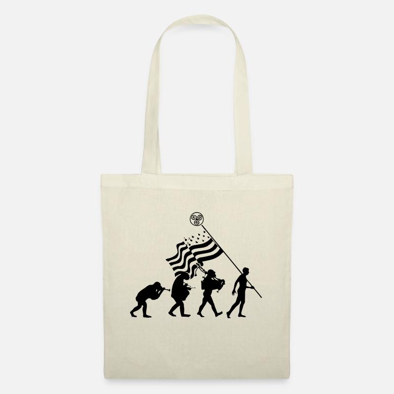 Porte Drapeau - Sac en tissu - nature