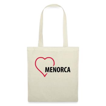 menorca__f2 - Stoffbeutel - Natur - Vorne