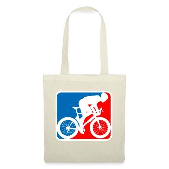 logo de vélo de route - Sac en tissu - nature - Devant