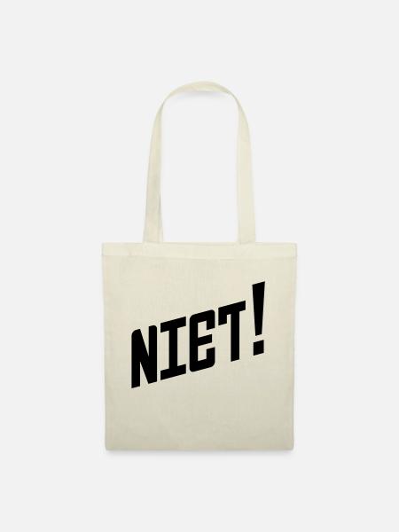 Sagen Sie es in Russisch: Niet! - Stoffbeutel - Natur