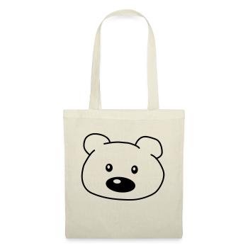 Bear Head - Tote Bag - nature - Front