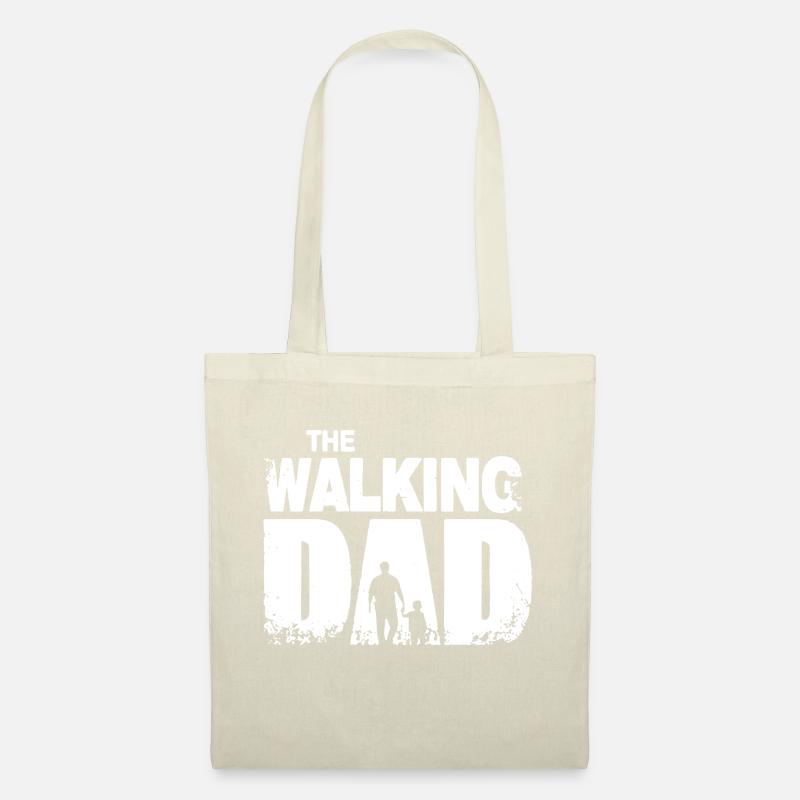 Walking Dad - Stoffbeutel - Natur
