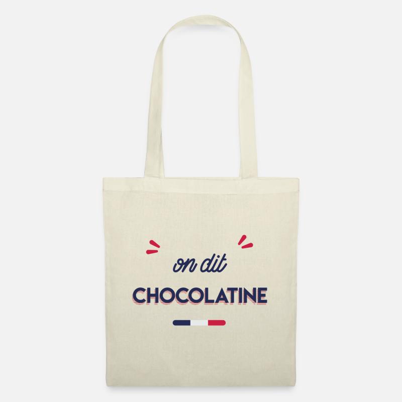 Wir sagen Chocolatin - Stoffbeutel - Natur