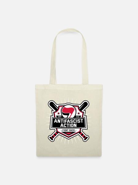 ANTIFA – Antifascist Action (I) - Stoffbeutel - Natur