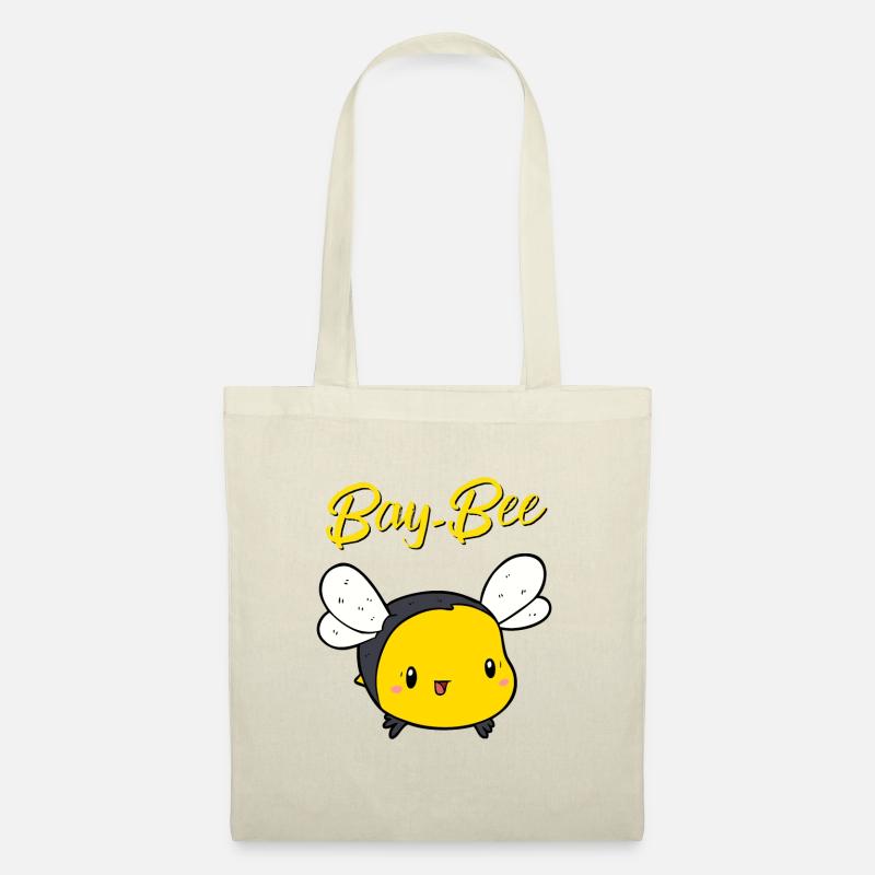 Bay-Bee Baby Biene (Geschenkidee) - Stoffbeutel - Natur