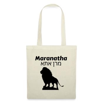 Maranatha black - Tote Bag - nature - Front