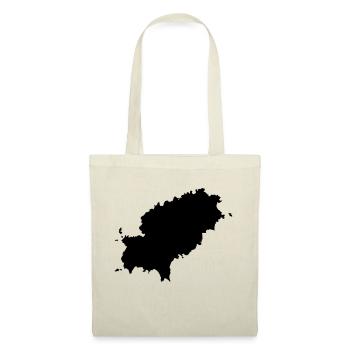 ibiza island map - Stoffbeutel - Natur - Vorne