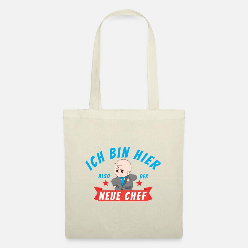 Baby - Chef - lustiger Babyspruch - Stoffbeutel - Natur