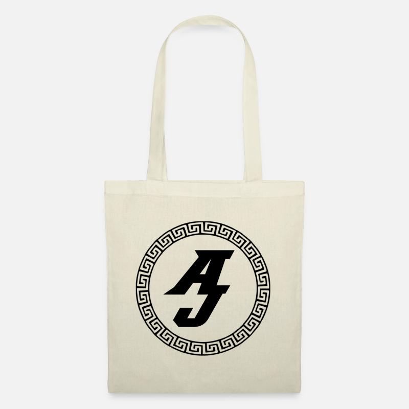 A & J Logo - Stoffbeutel - Natur
