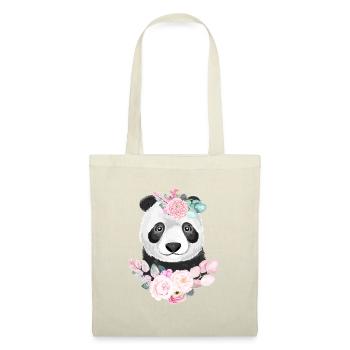 Fleur de Panda - Sac en tissu - nature - Devant