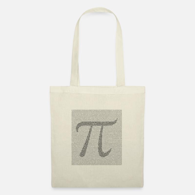 Mathe - PI mit knapp 3000 Nachkommastellen - Stoffbeutel - Natur