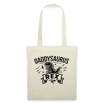 Daddysaurus for dark colors - Sac en tissu - nature - Devant