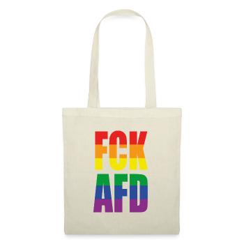 FCKAFD Pride - Stoffbeutel - Natur - Vorne