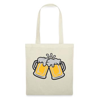 Cruches à bière grillée - Sac en tissu - nature - Devant