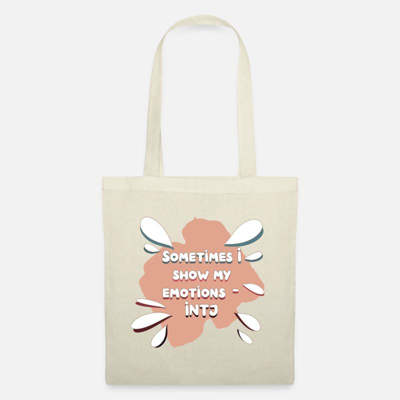 INTJ-Stereotyp-Design-Emotionen - Stoffbeutel - Natur