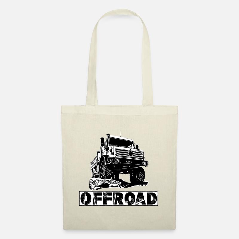 Unimog - Oldtimer - Offroad - Universal Motorgerät - Stoffbeutel - Natur