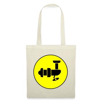 Fishing Reel Symbol Circle - Tote Bag - nature - Front