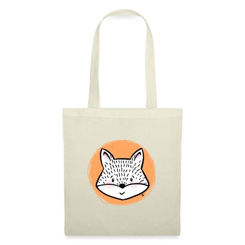 Sweet Fox - Portrait - Tote Bag
