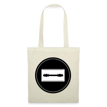 Razor Blade Icon Circle - Tote Bag - nature - Front