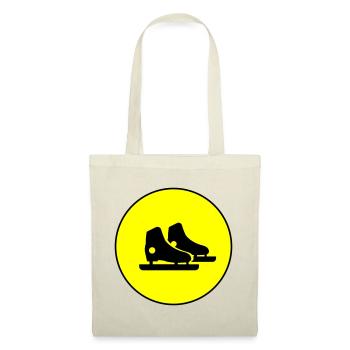 Patins de patinage artistique - Sac en tissu - nature - Devant
