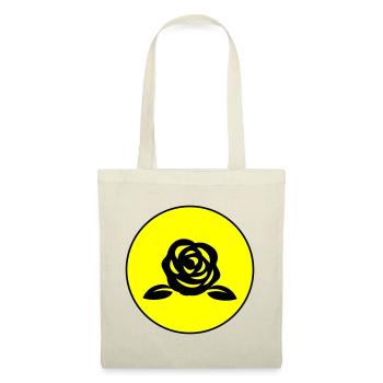 Symbole de la rose - Sac en tissu - nature - Devant