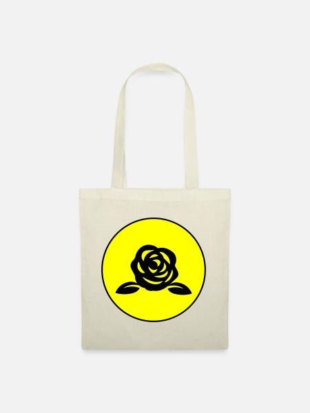 Rose symbol - Stoffbeutel - Natur