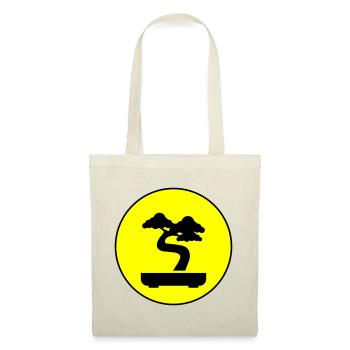 Bonsai icon Symbol - Stoffbeutel - Natur - Vorne
