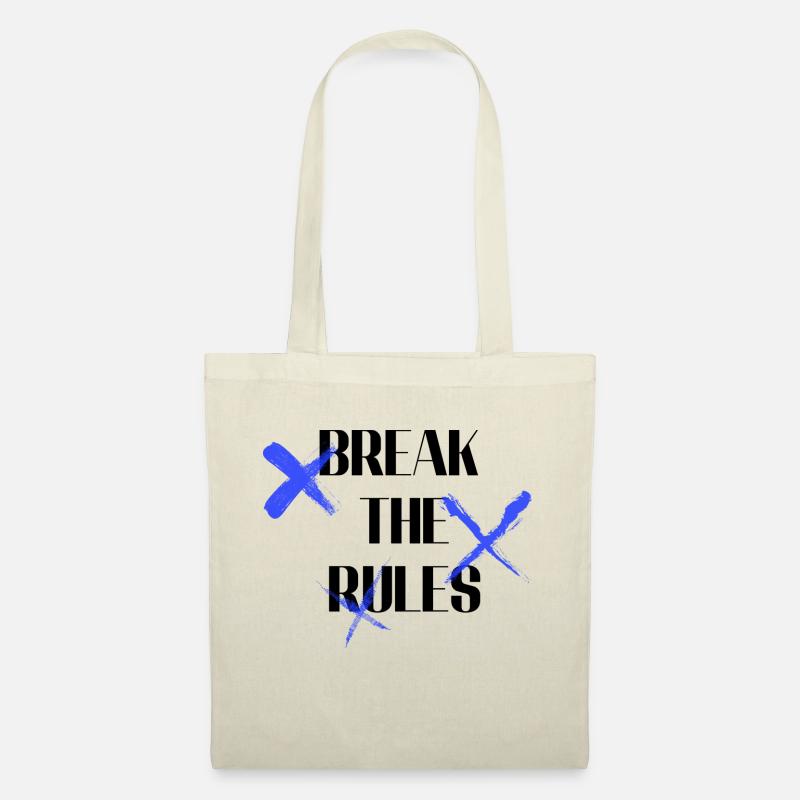 Break The rules - Stoffbeutel - Natur