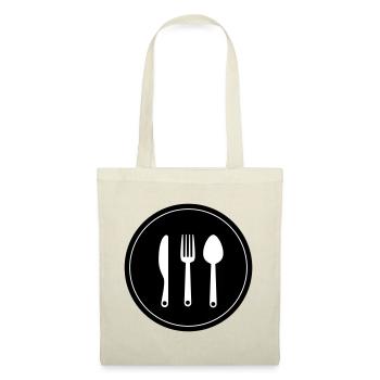 Fork cutlery - Tote Bag - nature - Front