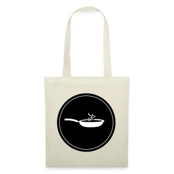 Cuisson à la poêle - Sac en tissu - nature - Devant