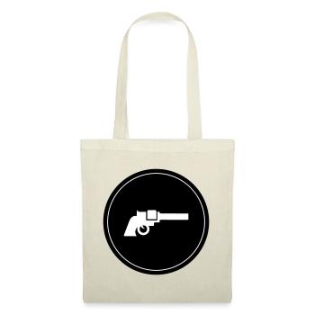 Weapon Symbol Pistol - Tote Bag - nature - Front
