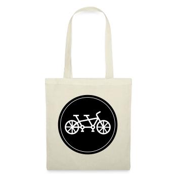 Bike tandem - Tote Bag - nature - Front