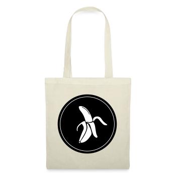 Banane Icon - Stoffbeutel - Natur - Vorne