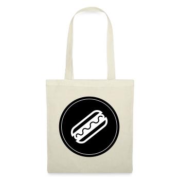 Hotdog Foodie Symbol - Tote Bag - nature - Front