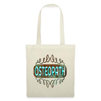 OSTEOPATHIE THERAPIE - BERUF THERAPEUT OSTEOPATH - Stoffbeutel - Natur - Vorne