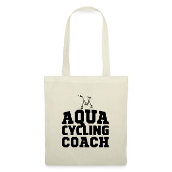 Aqua Cycling Swimming Pool Fitness Training Coach - Tote Bag - nature - Front
