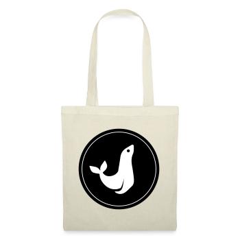 seal animal circle - Tote Bag - nature - Front