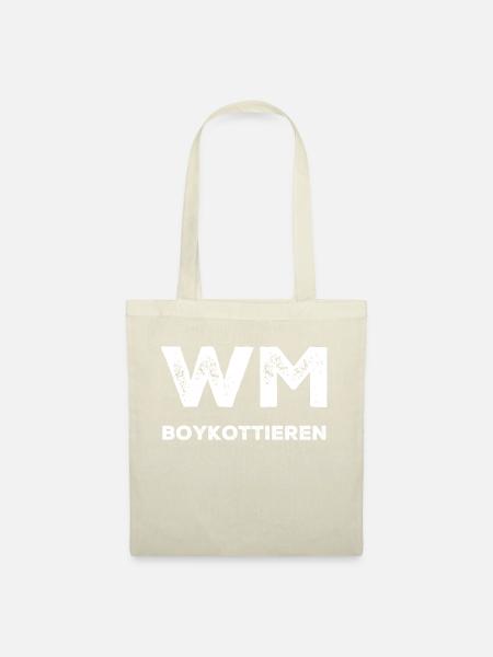 WM Katar - Stoffbeutel - Natur