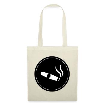 Symbole du cigare - Sac en tissu - nature - Devant