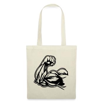 Arm Muscles Biceps - Tote Bag - nature - Front