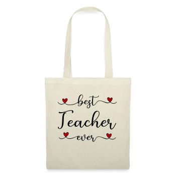 Enseignant - Sac en tissu - nature - Devant