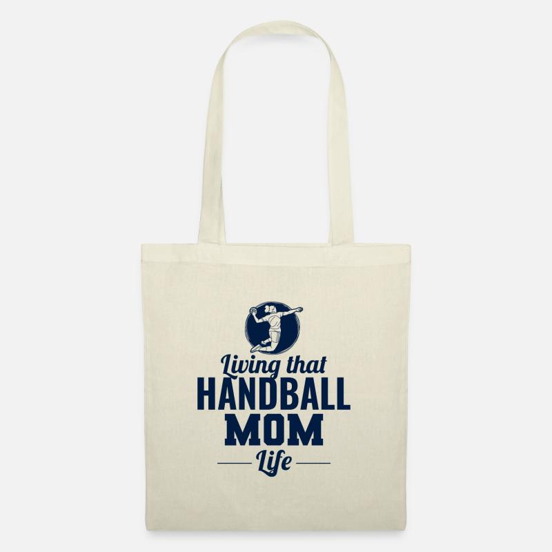 Handball Mama Muttertag - Stoffbeutel - Natur