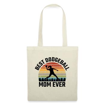 Dodgeball Maman Mère Sports Drôle - Sac en tissu - nature - Devant