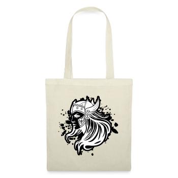 Viking Femme Guerrière Viking - Sac en tissu - nature - Devant